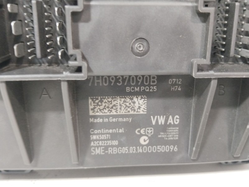 Recambio de modulo electronico para seat toledo iv (kg3) 1.6 tdi referencia OEM IAM 7H0937090B  