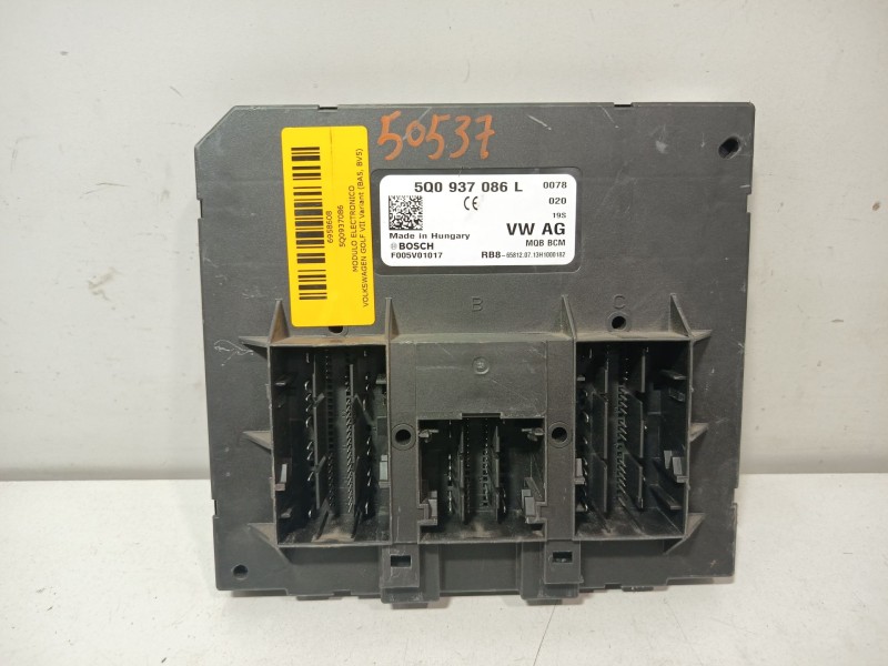 Recambio de modulo electronico para volkswagen golf vii variant (ba5, bv5) 1.6 tdi referencia OEM IAM 5Q0937086  