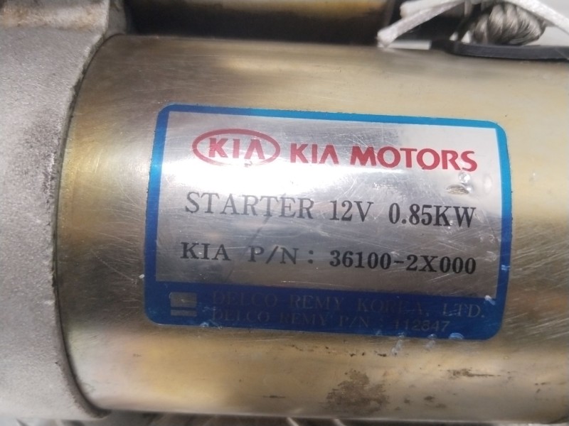 Recambio de motor arranque para kia rio i hatchback (dc) 1.3 referencia OEM IAM 361002X000  