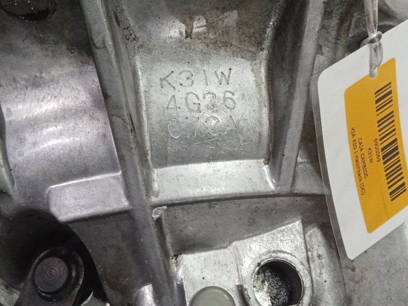 Recambio de caja cambios para kia rio i hatchback (dc) 1.3 referencia OEM IAM K31W  