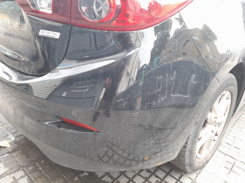 Recambio de paragolpes trasero para mazda 3 sedán (bm_, bn_) 2.2 d referencia OEM IAM BCW750221JBB  