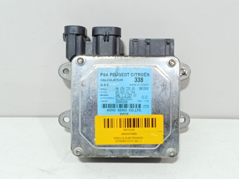 Recambio de modulo electronico para citroën c3 ii (sc_) 1.1 i referencia OEM IAM 9665433880  