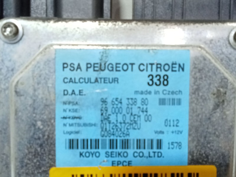 Recambio de modulo electronico para citroën c3 ii (sc_) 1.1 i referencia OEM IAM 9665433880  