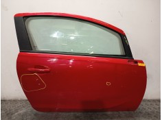 Recambio de puerta delantera derecha para opel corsa e (x15) 1.4 (08, 68) referencia OEM IAM 13433487  ROJO