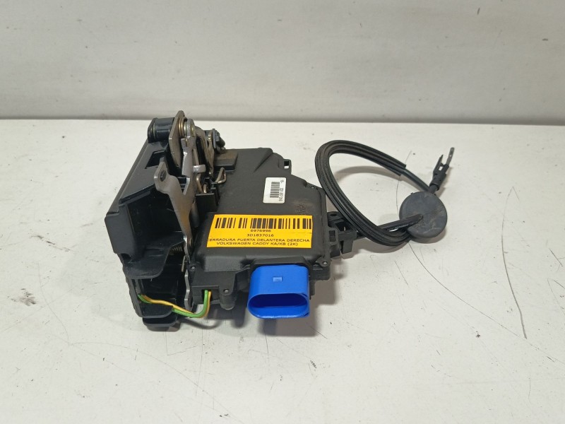 Recambio de cerradura puerta delantera derecha para volkswagen caddy ka/kb (2k) maxi life referencia OEM IAM 3D1837016  