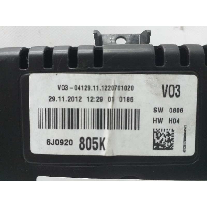CUADRO INSTRUMENTOS 6J0920805K  - imagen 3