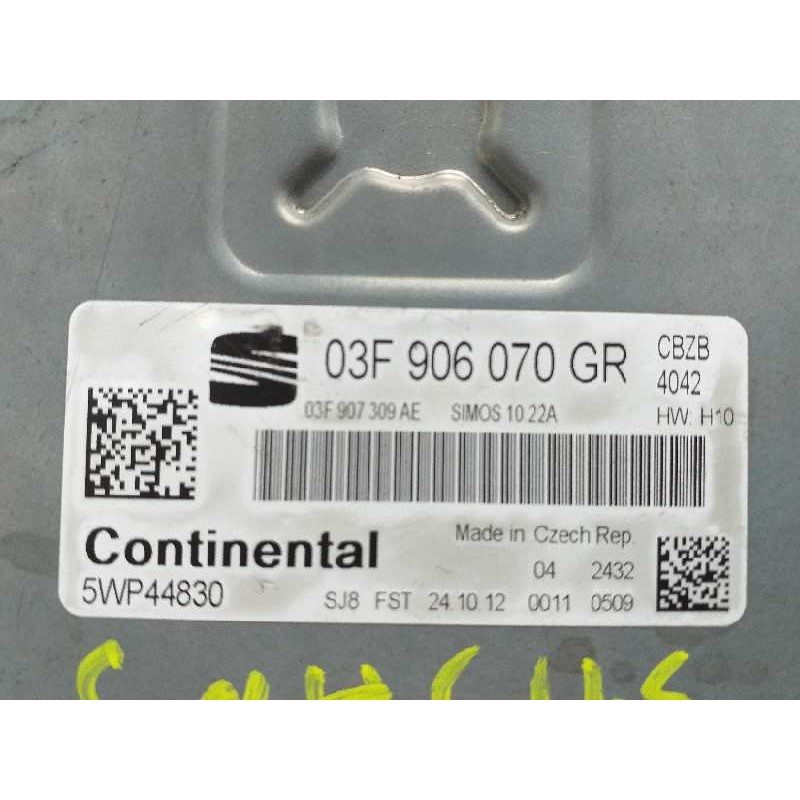 CENTRALITA MOTOR UCE 5WP44830 03F906070GR  - imagen 2