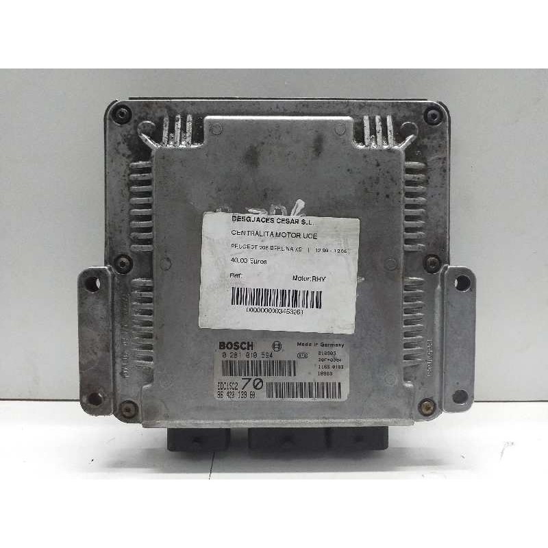 CENTRALITA MOTOR UCE 0281010594 9642013980  - imagen 2