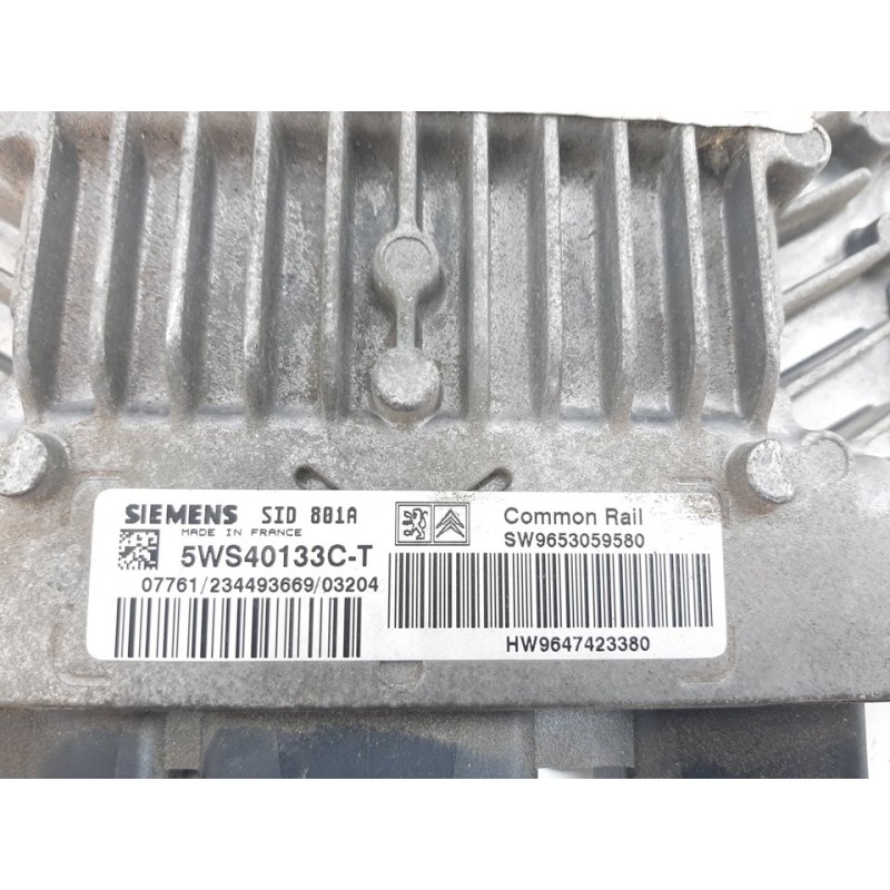 CENTRALITA MOTOR UCE 5WS40133CT HW9647423380 - imagen 3