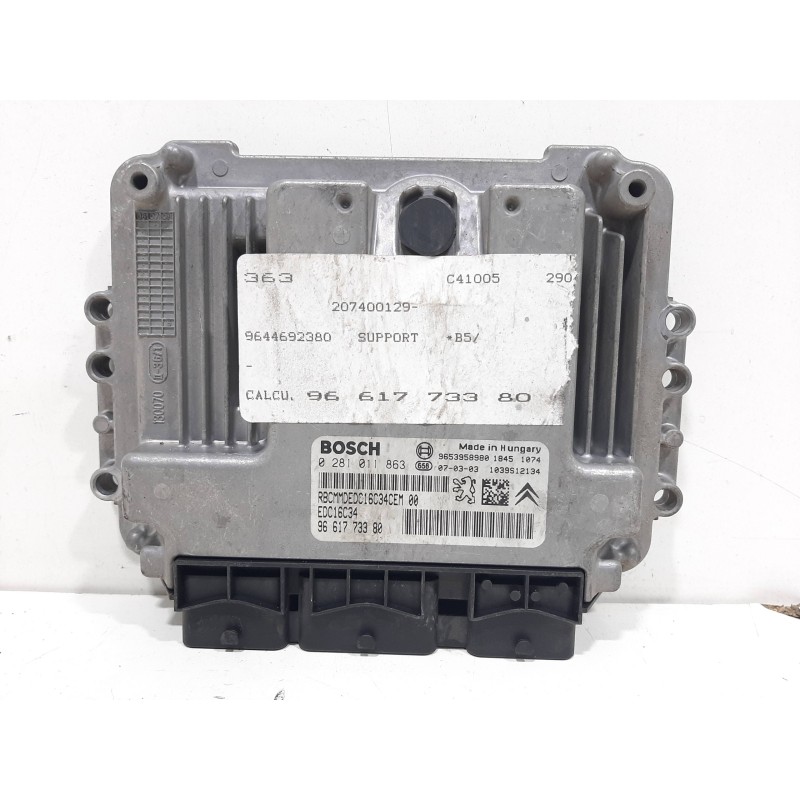 CENTRALITA MOTOR UCE 0281011863 9661773380  - imagen 1