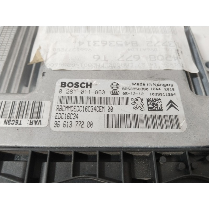 CENTRALITA MOTOR UCE 9661377280  - imagen 4