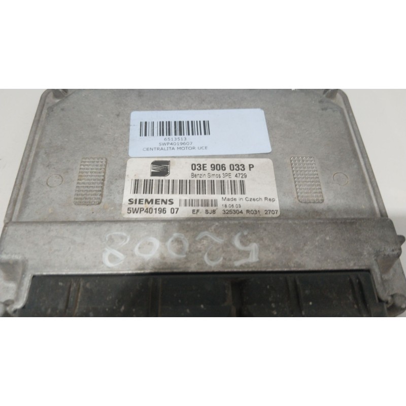 CENTRALITA MOTOR UCE 5WP4019607  - imagen 4