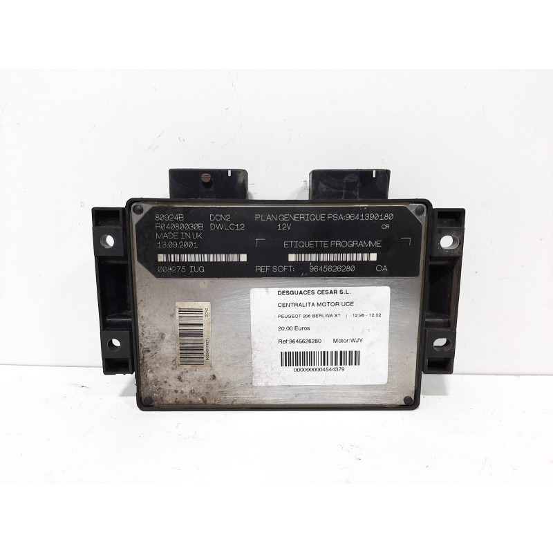 CENTRALITA MOTOR UCE 9645626280  - imagen 2