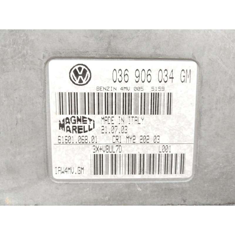 CENTRALITA MOTOR UCE 036906034GM  - imagen 2