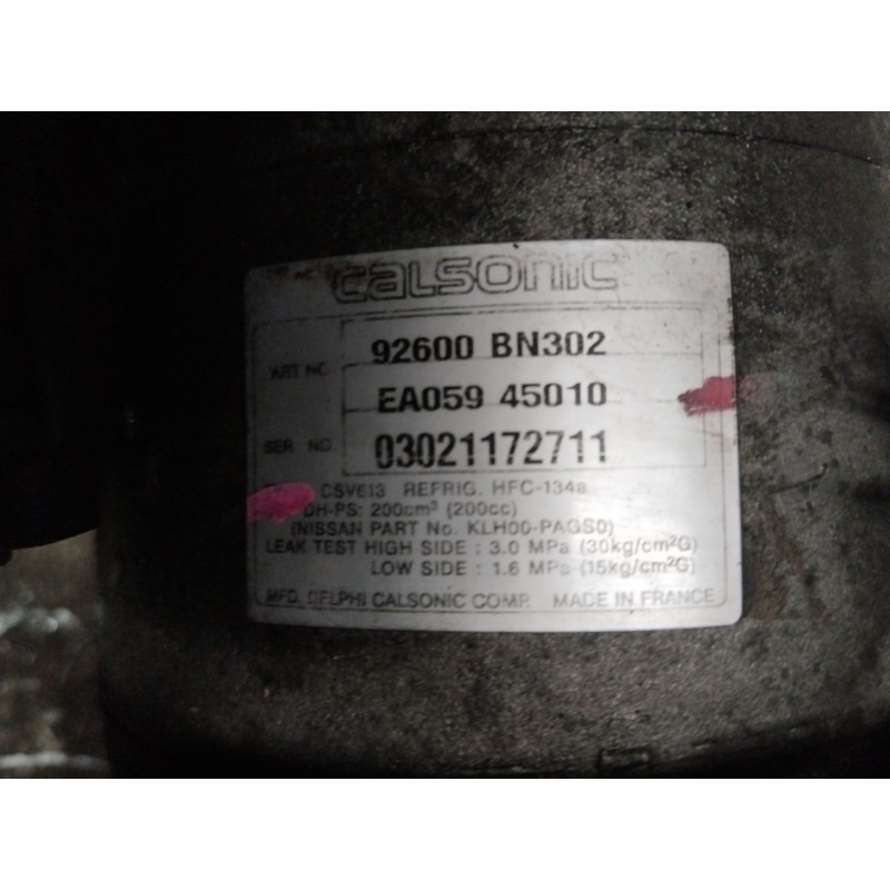 COMPRESOR AIRE ACONDICIONADO EA05945010  - imagen 4