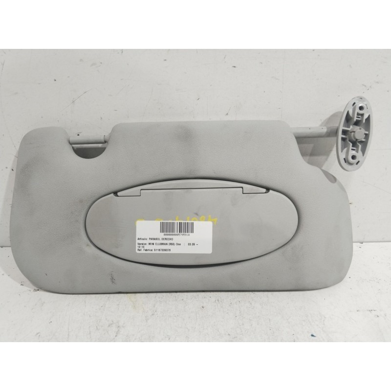 PARASOL DERECHO 51167339376 GRIS  - imagen 1