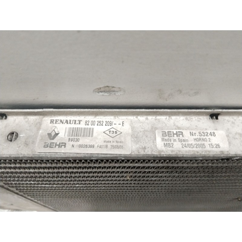 INTERCOOLER 8200252209E  - imagen 4