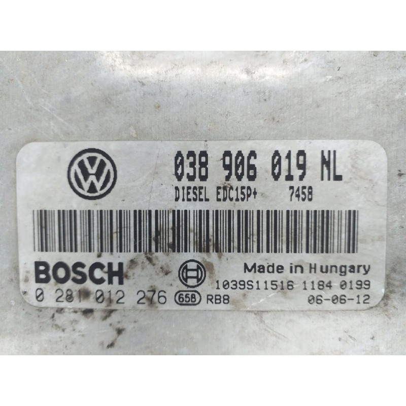 CENTRALITA MOTOR UCE 038906019NL  - imagen 2