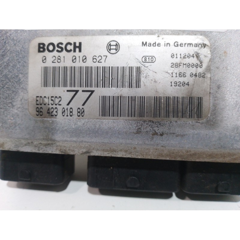 CENTRALITA MOTOR UCE 0281010627 9642301880 1929ZK - imagen 3