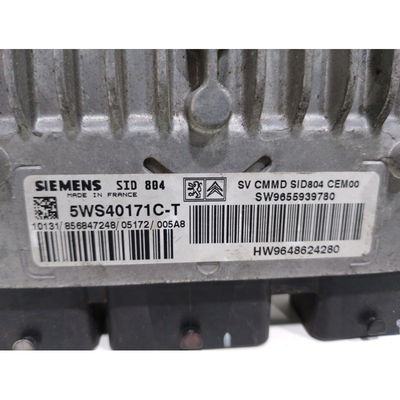 CENTRALITA MOTOR UCE 5WS40171CT SW9655939780  - imagen 2