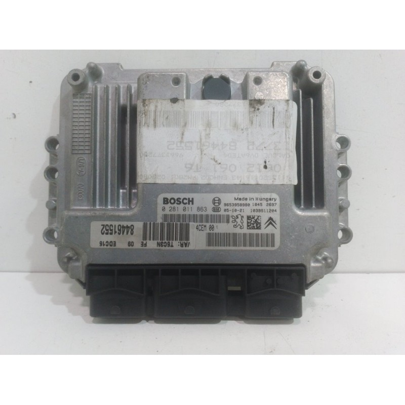 CENTRALITA MOTOR UCE 0281011863 9653958980  - imagen 1
