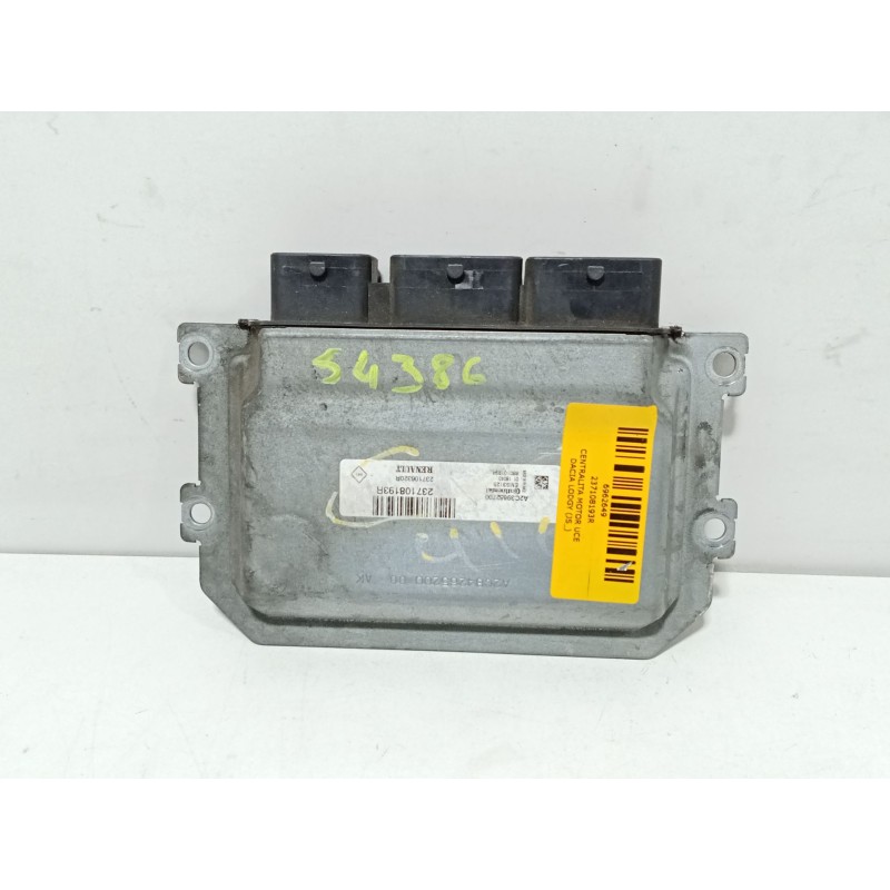 CENTRALITA MOTOR UCE 237108193R  - imagen 2