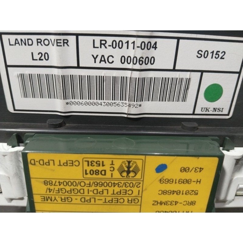 CUADRO INSTRUMENTOS LR0011004  - imagen 4