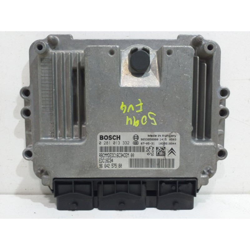 CENTRALITA MOTOR UCE 9664257580 0281013332  - imagen 1