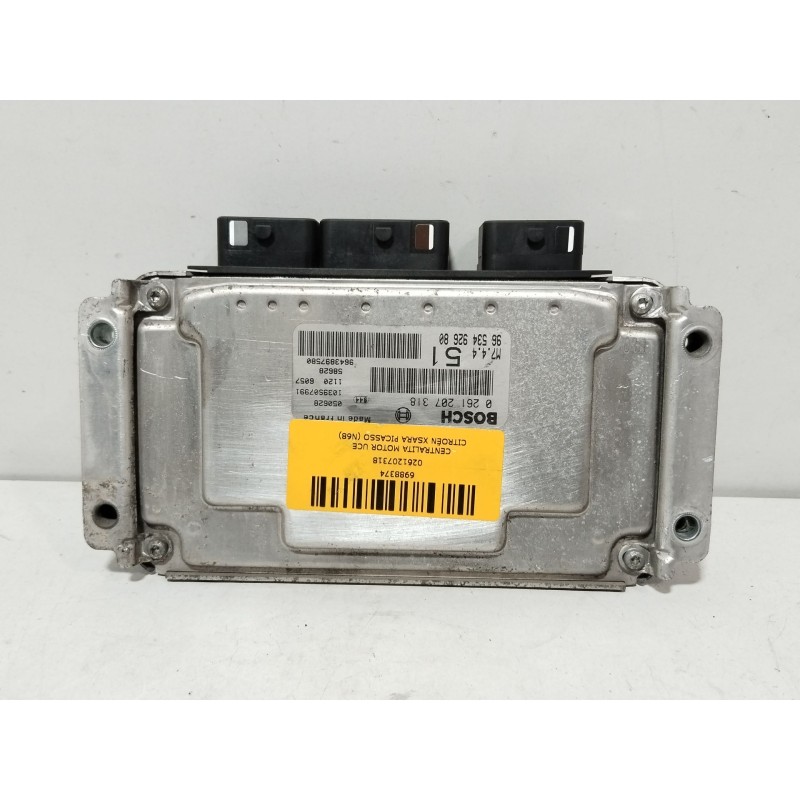 CENTRALITA MOTOR UCE 0261207318  - imagen 1