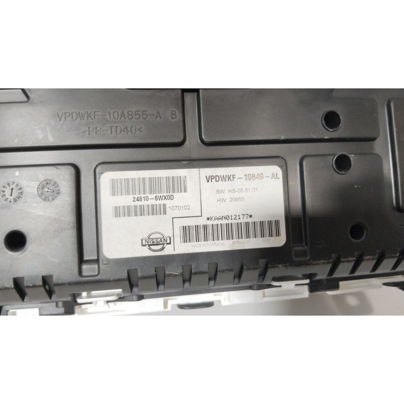 CUADRO INSTRUMENTOS VPDWKF10A855A  - imagen 3