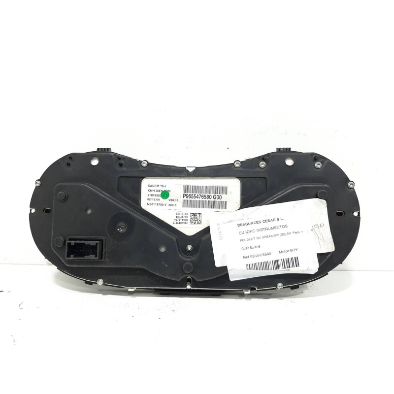 CUADRO INSTRUMENTOS 9655476580G  - imagen 3