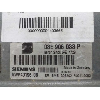 CENTRALITA MOTOR UCE 5WP4019605 03E906033P 