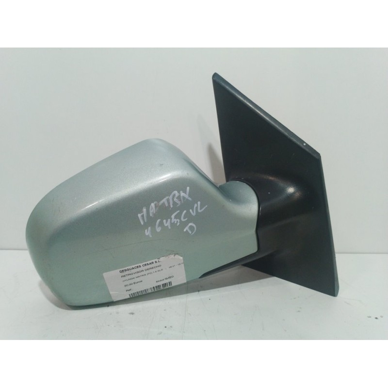 RETROVISOR DERECHO PLATA MANUAL - imagen 2