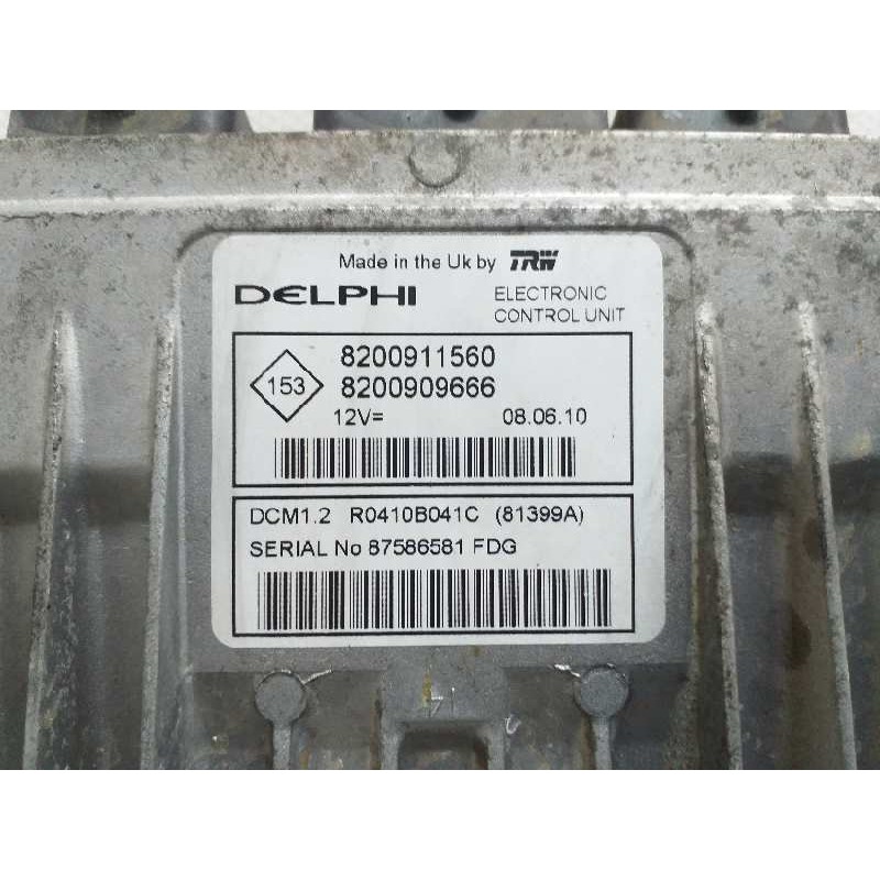 CENTRALITA MOTOR UCE 8200911560 8200909666  - imagen 2
