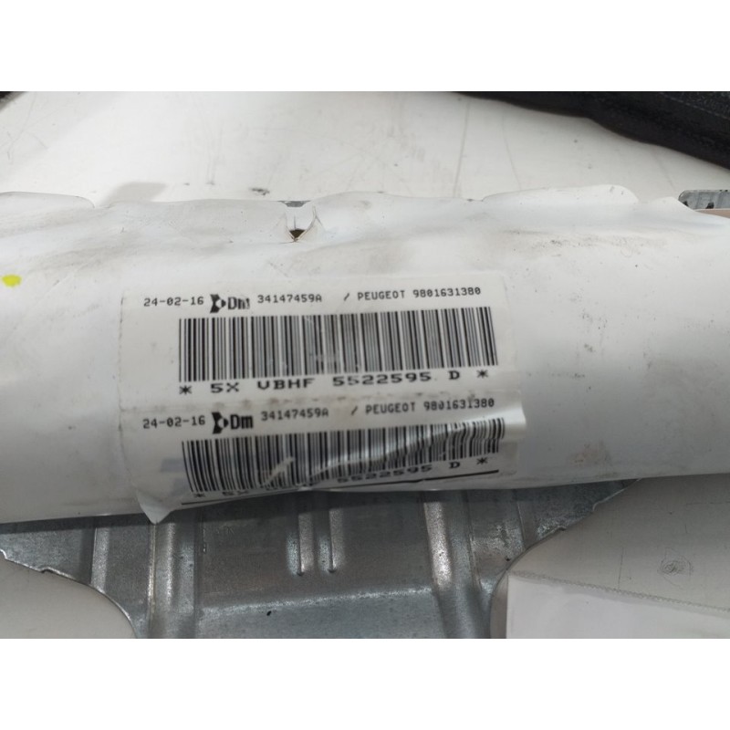 AIRBAG CORTINA DELANTERO DERECHO 8335WP 9801631380  - imagen 2