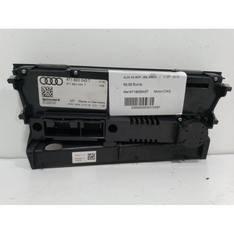 MANDO CLIMATIZADOR 8T1820043T  - imagen 2