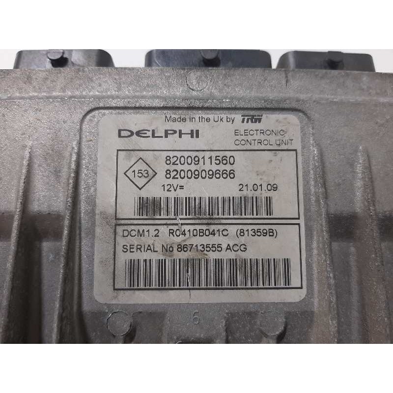 CENTRALITA MOTOR UCE 8200911560 8200909666  - imagen 2