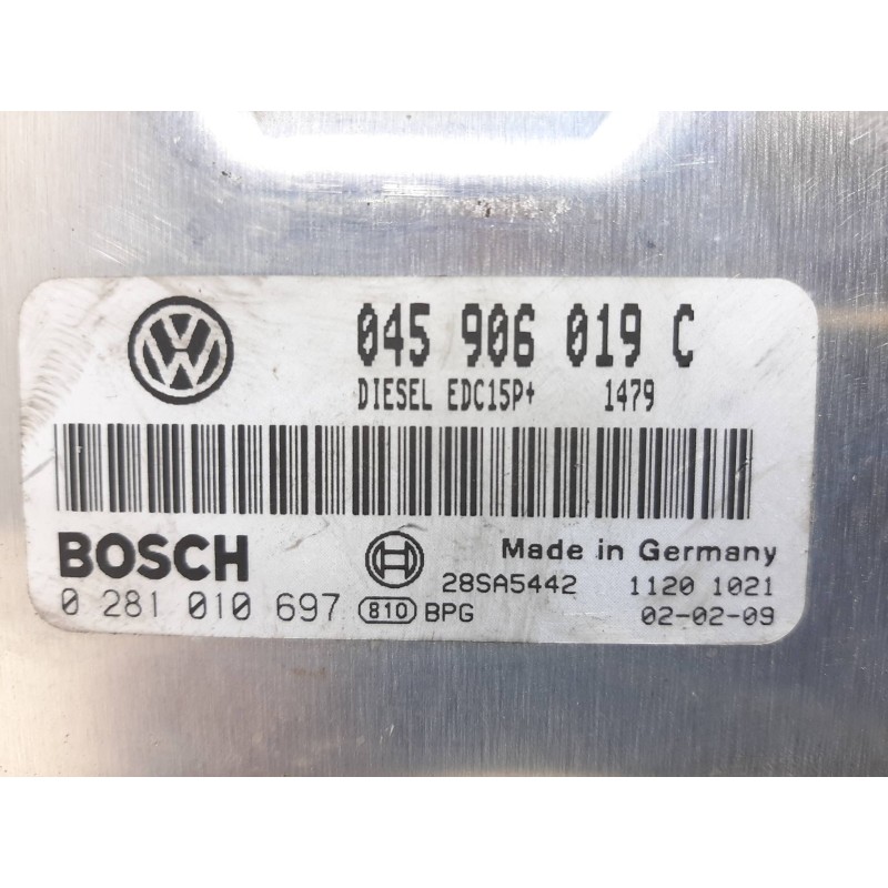 CENTRALITA MOTOR UCE 0281010697 045906019C  - imagen 2