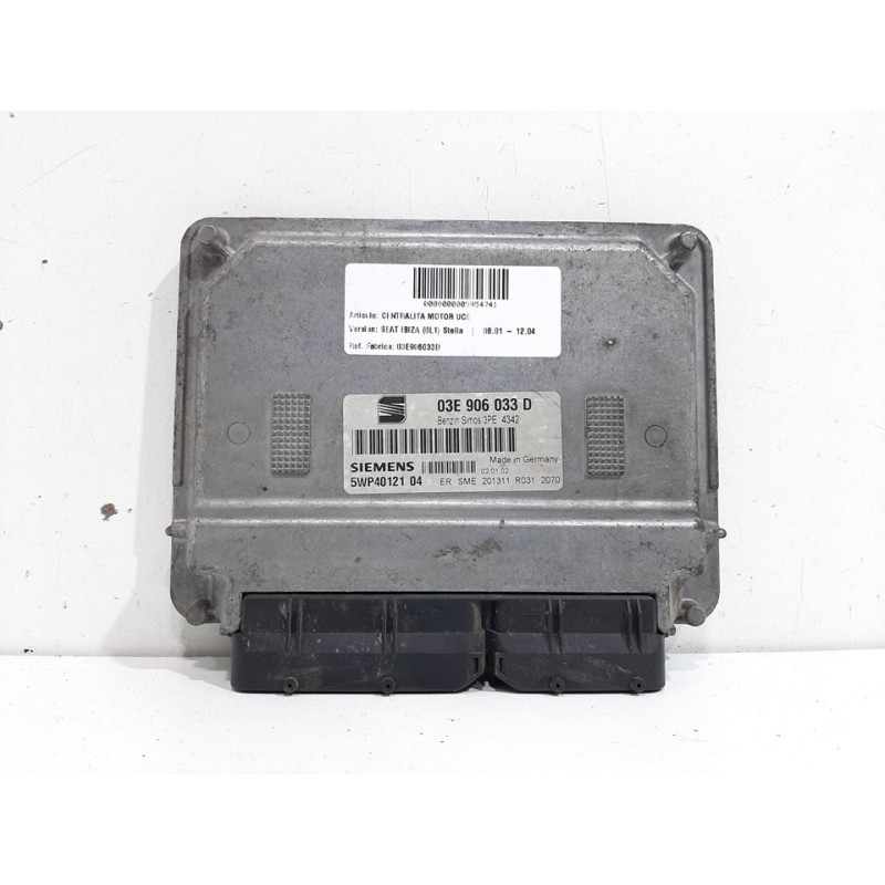 CENTRALITA MOTOR UCE 03E906033D 5WP4012104  - imagen 1