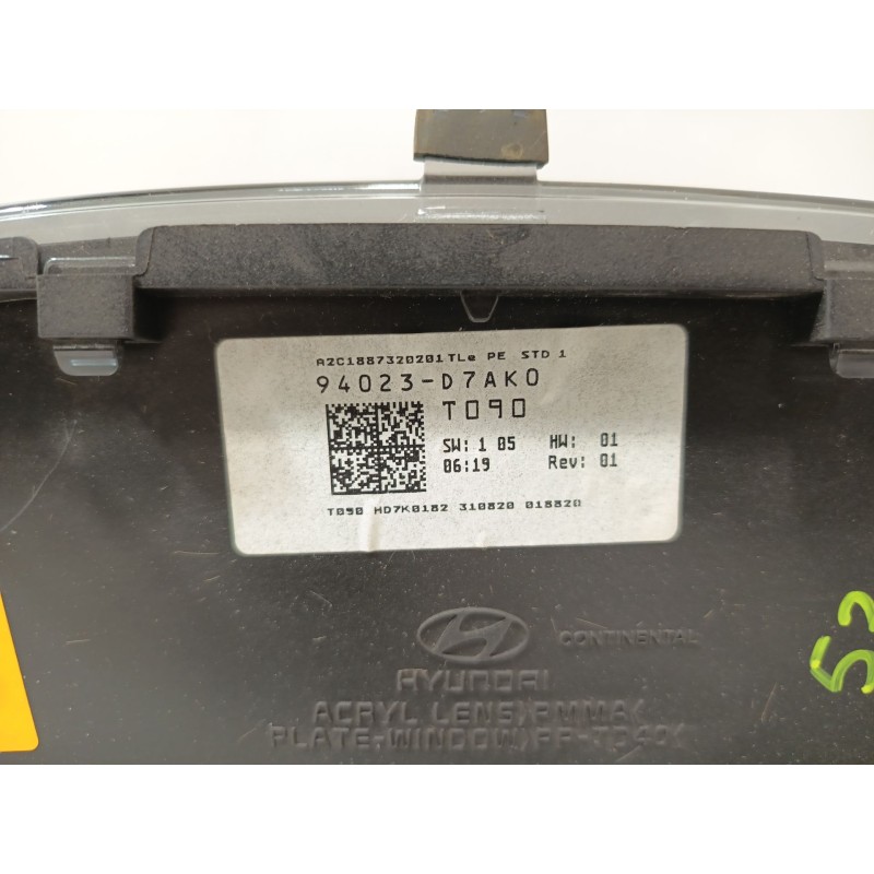 CUADRO INSTRUMENTOS 94023D7AK0 84710D7AA0TRY  - imagen 4