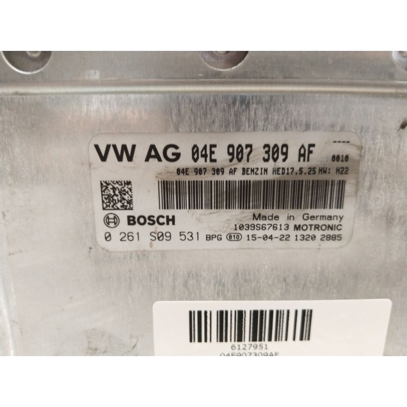 CENTRALITA MOTOR UCE 04E907309AF  - imagen 2