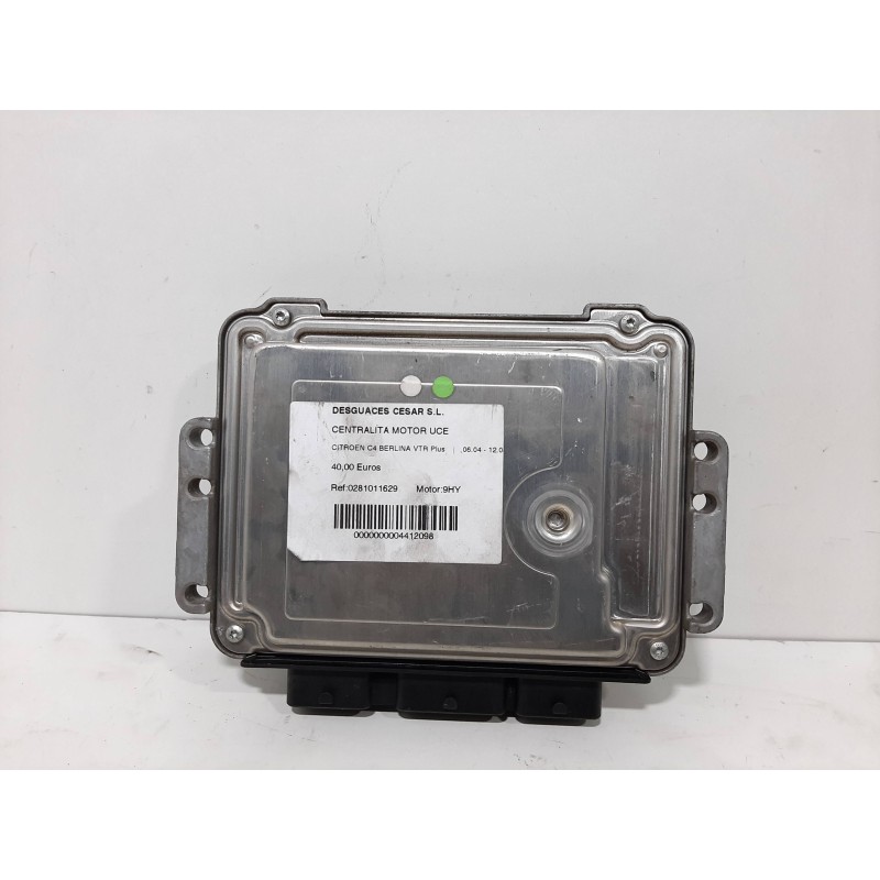 CENTRALITA MOTOR UCE 0281011629 9658944580  - imagen 2