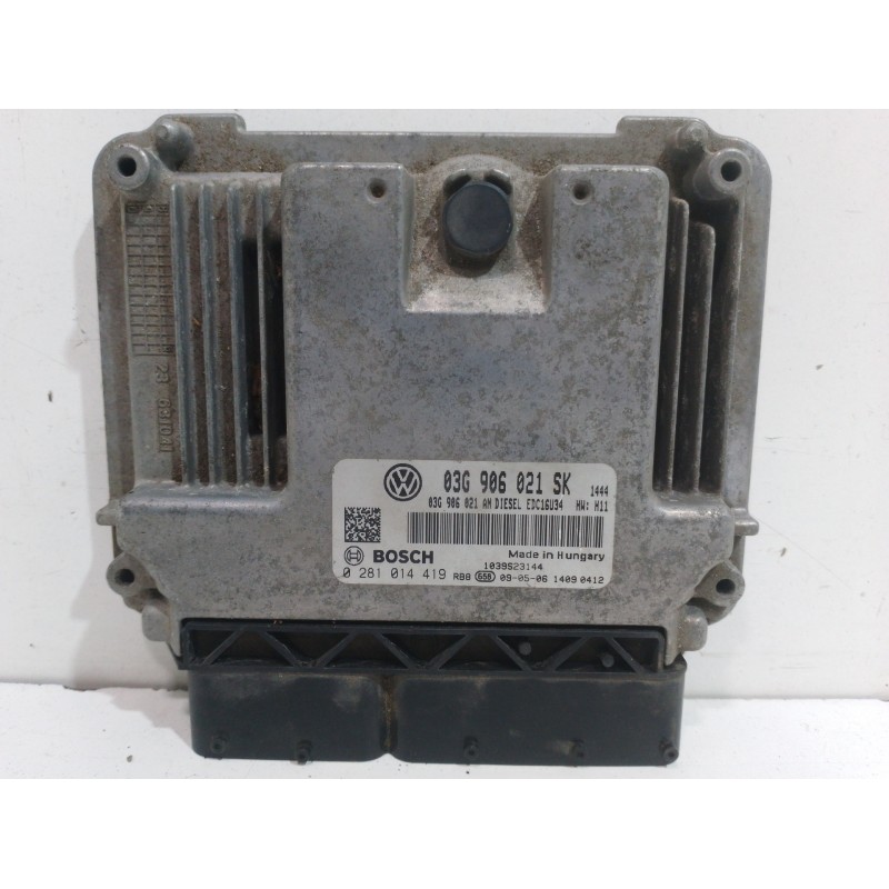 CENTRALITA MOTOR UCE 03G906021SK 0281014419 1039S23144 - imagen 1