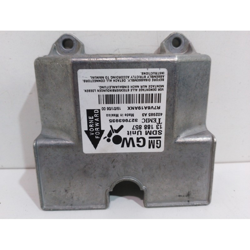 CENTRALITA AIRBAG 13188857 2 CONECTORES  - imagen 1