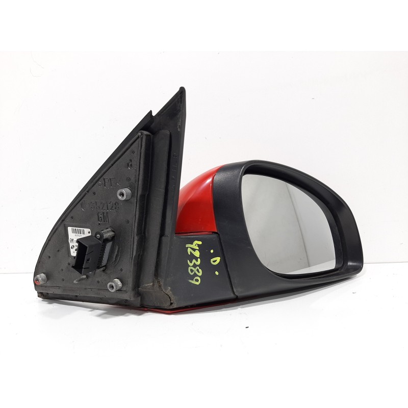 RETROVISOR DERECHO ROJO ELECTRICO - imagen 1