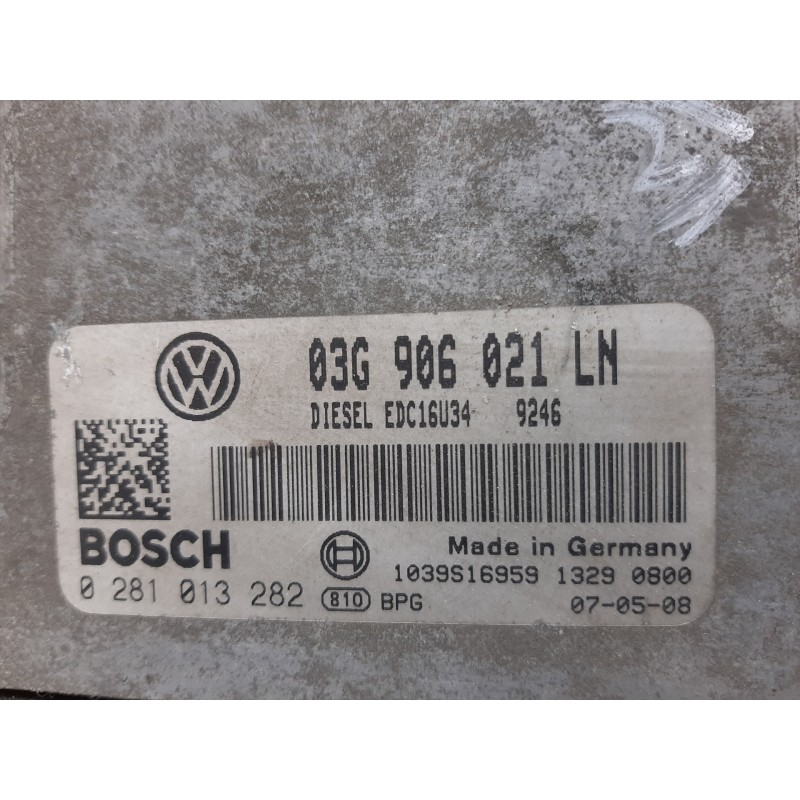 CENTRALITA MOTOR UCE 03G906021LN  - imagen 2