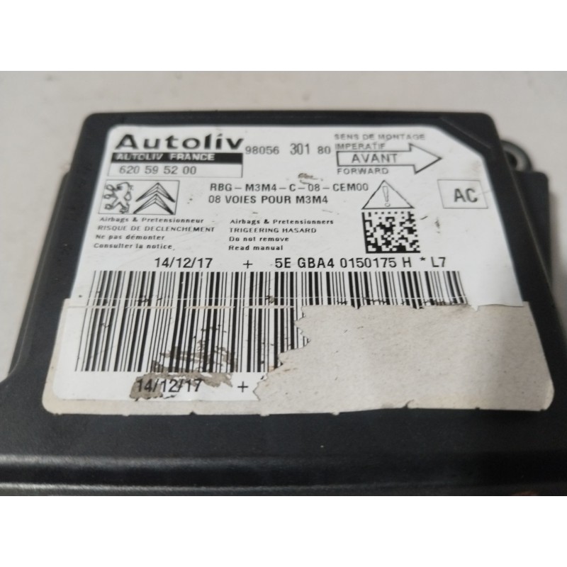 CENTRALITA AIRBAG 9805630180  - imagen 2