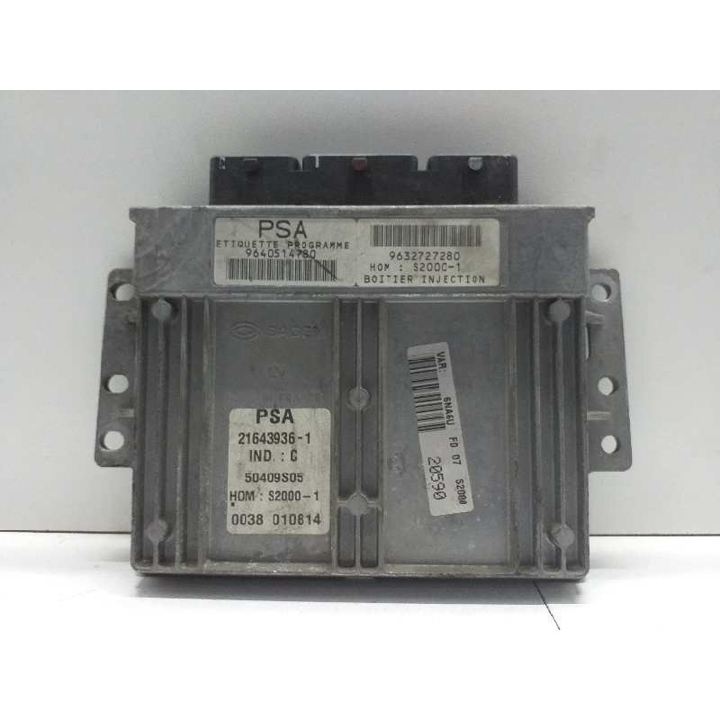 CENTRALITA MOTOR UCE 9640514780  - imagen 2