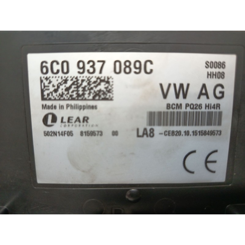 MODULO ELECTRONICO 6C0937089C  - imagen 3