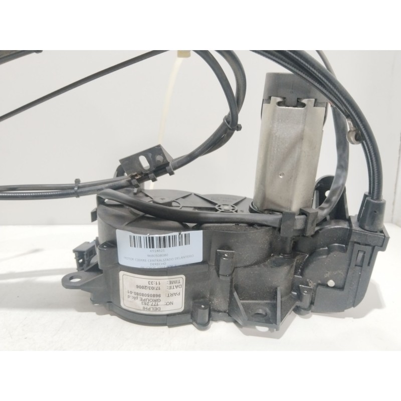 MOTOR CIERRE CENTRALIZADO DELANTERO DERECHO 9680508080  - imagen 3